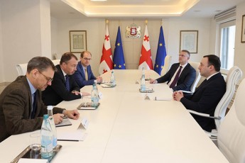 premier-ministri-irakli-RaribaSvili-samxreT-kavkasiasa-da-saqarTveloSi-krizisis-sakiTxebSi-evrokavSiris-specialur-warmomadgenels-Sexvda
