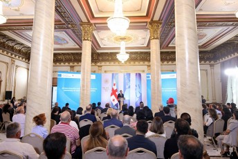 irakli-RaribaSvili-18-000-jariskaci-imyofeboda-eraySi-da-avRaneTSi-misiebiT-32-gmiri-samxedro-davkargeT---damsaxurebaze-dayrdnobili-politikuri-gadawyvetileba-Tu-iqneba-mjera-Cveni-qveyana-miiRebs-kandidatis-statuss
