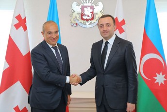 premier-ministri-irakli-RaribaSvili-azerbaijanis-respublikis-ekonomikis-ministrs-miqail-jabarovs-Sexvda