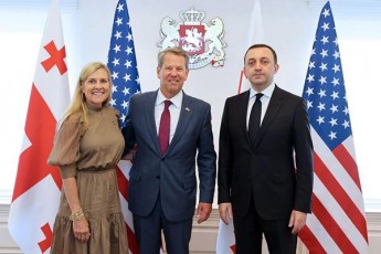 premier-ministri-irakli-RaribaSvili-aSS-is-jorjiis-Statis-gubernators-braian-kemps-Sexvda