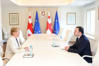 premier-ministrma-irakli-RaribaSvilma-niderlandebis-samefos-elCTan-gamosamSvidobebeli-Sexvedra-gamarTa