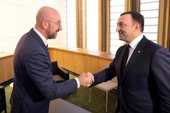 premier-ministri-irakli-RaribaSvili-evropuli-sabWos-prezidents-Sarl-miSels-Sexvda
