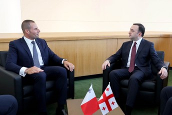 premier-ministri-irakli-RaribaSvili-maltas-respublikis-premier-ministrs-Sexvda