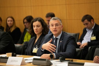 saqarTvelos-mTavrobis-administraciis-ufrosma-revaz-javeliZem-parizSi-sajaro-mmarTvelobis-evropuli-principebis-Sesaxeb-OECD-s-maRali-donis-SexvedraSi-miiRo-monawileoba