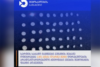 sarfSi-145-aTas-larze-meti-Rirebulebis-aradeklarirebuli-Zvirfasi-qvebis-Semotanis-faqti-aRikveTa