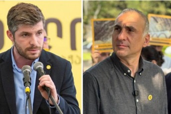 opoziciis-merobis-kandidati-irakli-kupraZe-da-vice-merobis-kandidati-aleko-elisaSvili-arCevnebSi-gamarjvebis-SemTxvevaSi-Tbilisis-paralizebas-gegmaven
